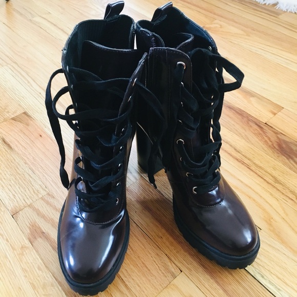 STEVE MADDEN COMBAT BOOT - Picture 5 of 6